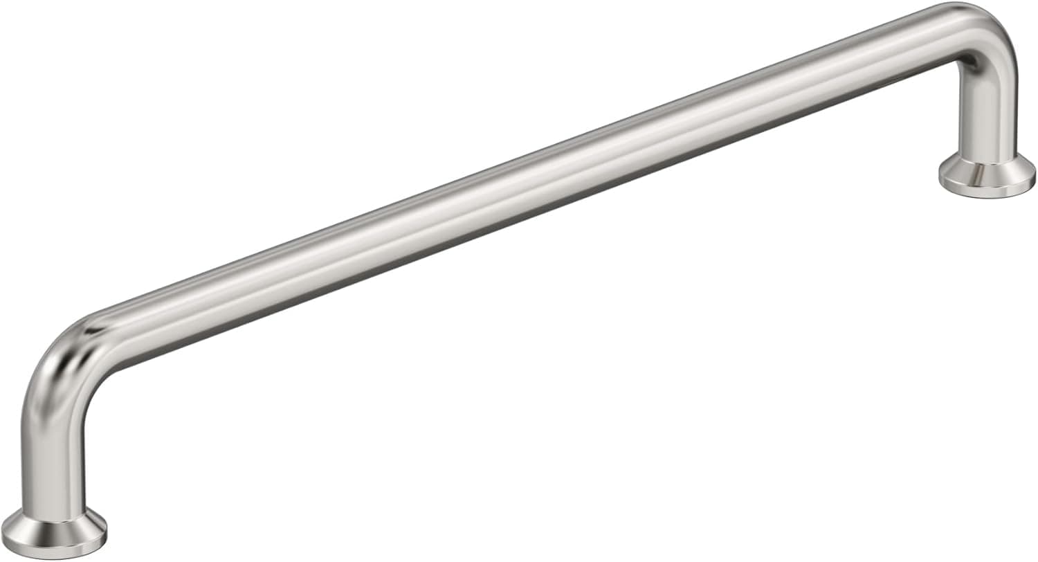 Amerock 8-13/16" Factor Polished Nickel Drawer Pull