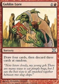 Magic: the Gathering - Goblin Lore (208/383) - Tenth Edition