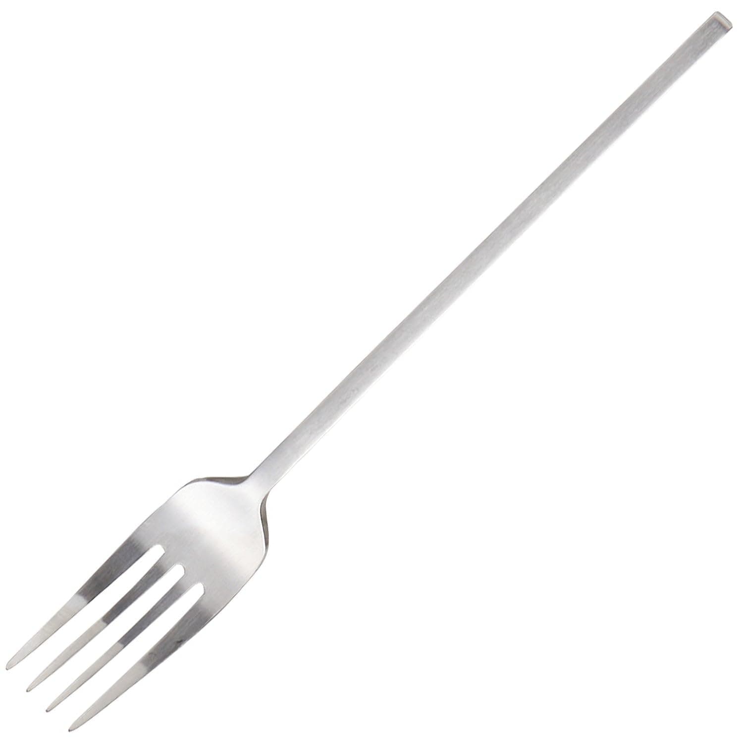 TAMAKI T-935705 Edgeline Pasta Fork Edge Line Pasta Fork, Silver, Width 0.9 x Total Length 7.5 inches (19 cm), Dishwasher Safe