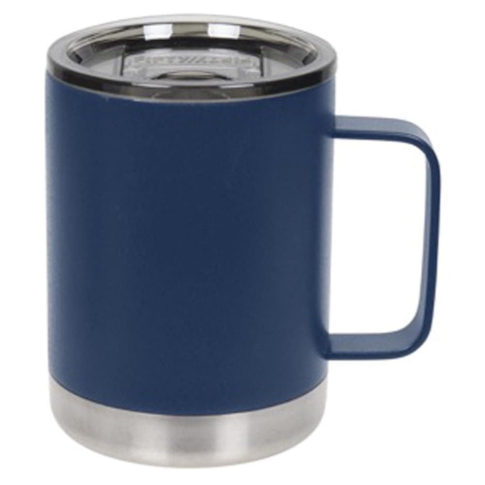 FIFTY/FIFTY 12oz - Navy Camp Mug with Slide Lid