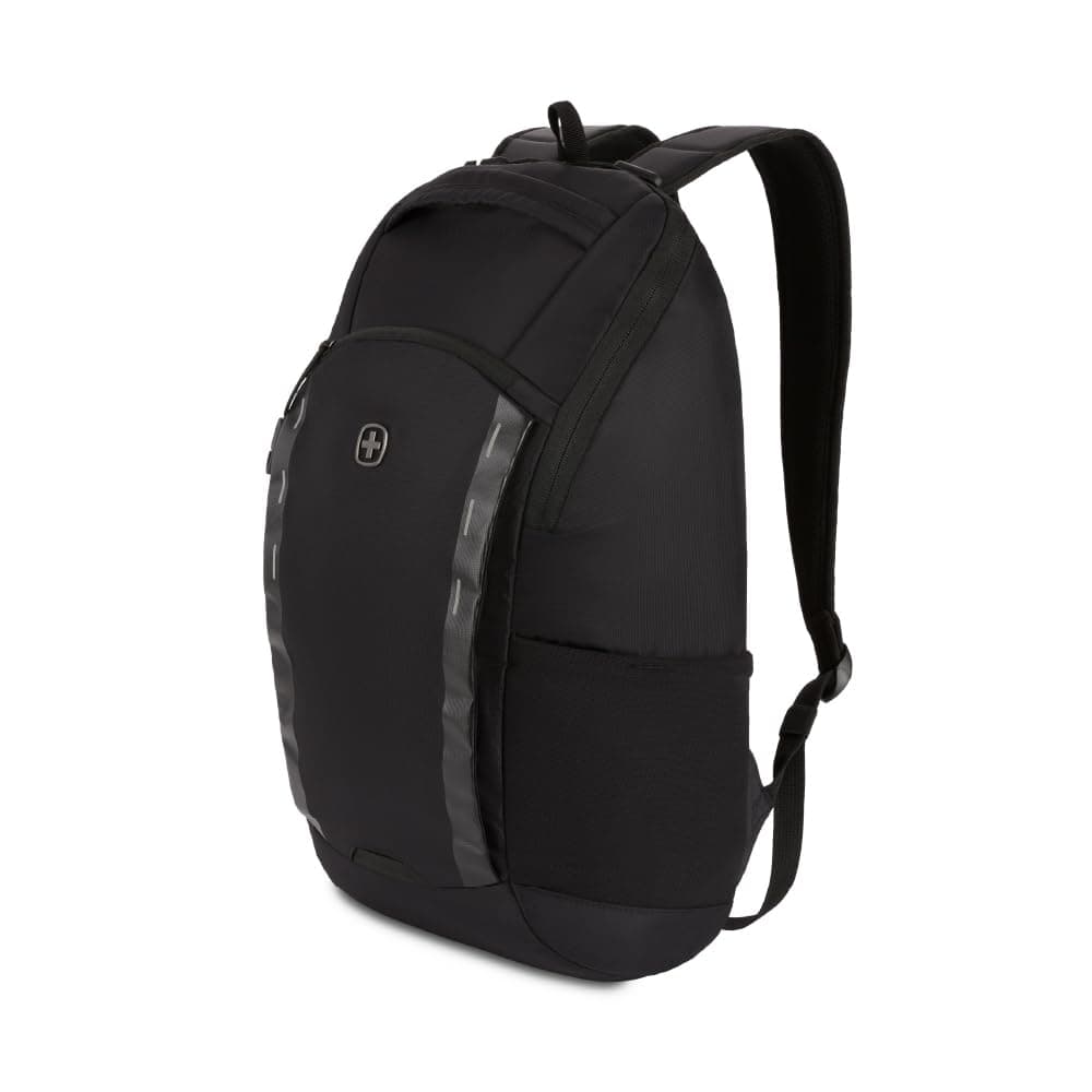 SwissGear Shield Laptop Backpack, Black, 17.75 Inch, Viibe I