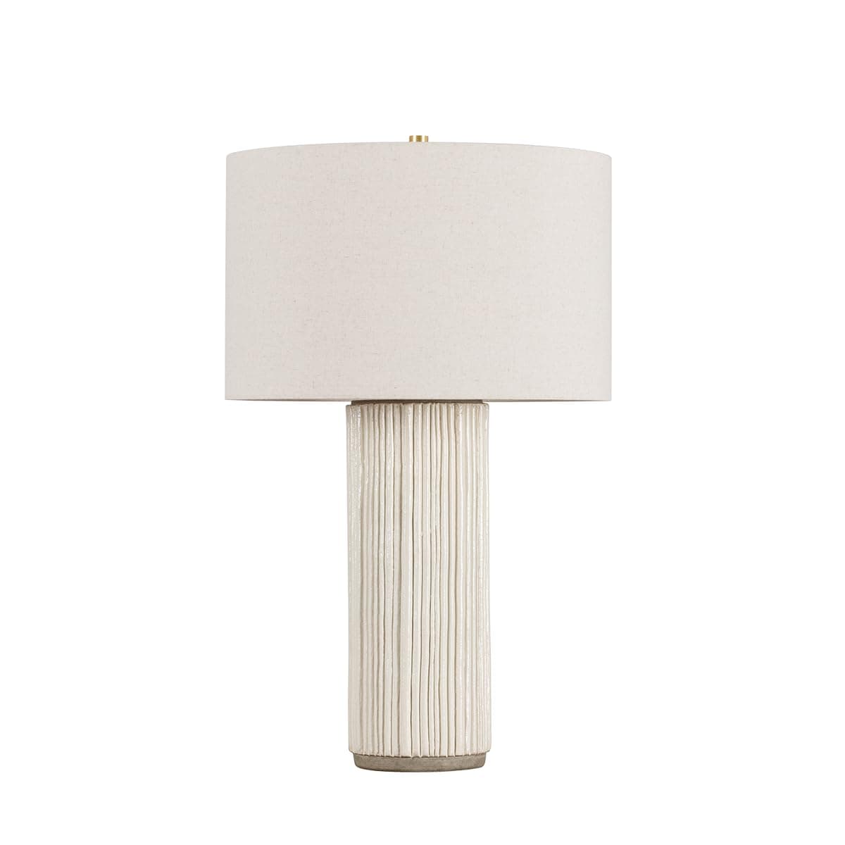 Hudson Valley Lighting L5431-AGB/CFI Crestwood - 1 Light Table Lamp 31.25 inches Tall and 19 inches Wide - Aged Brass/Ceramic Fluted Ivory Finish