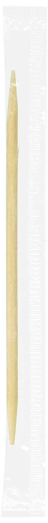 AmerCareRoyal Plain Individual Cello Wrapped Toothpicks, Package of 1000