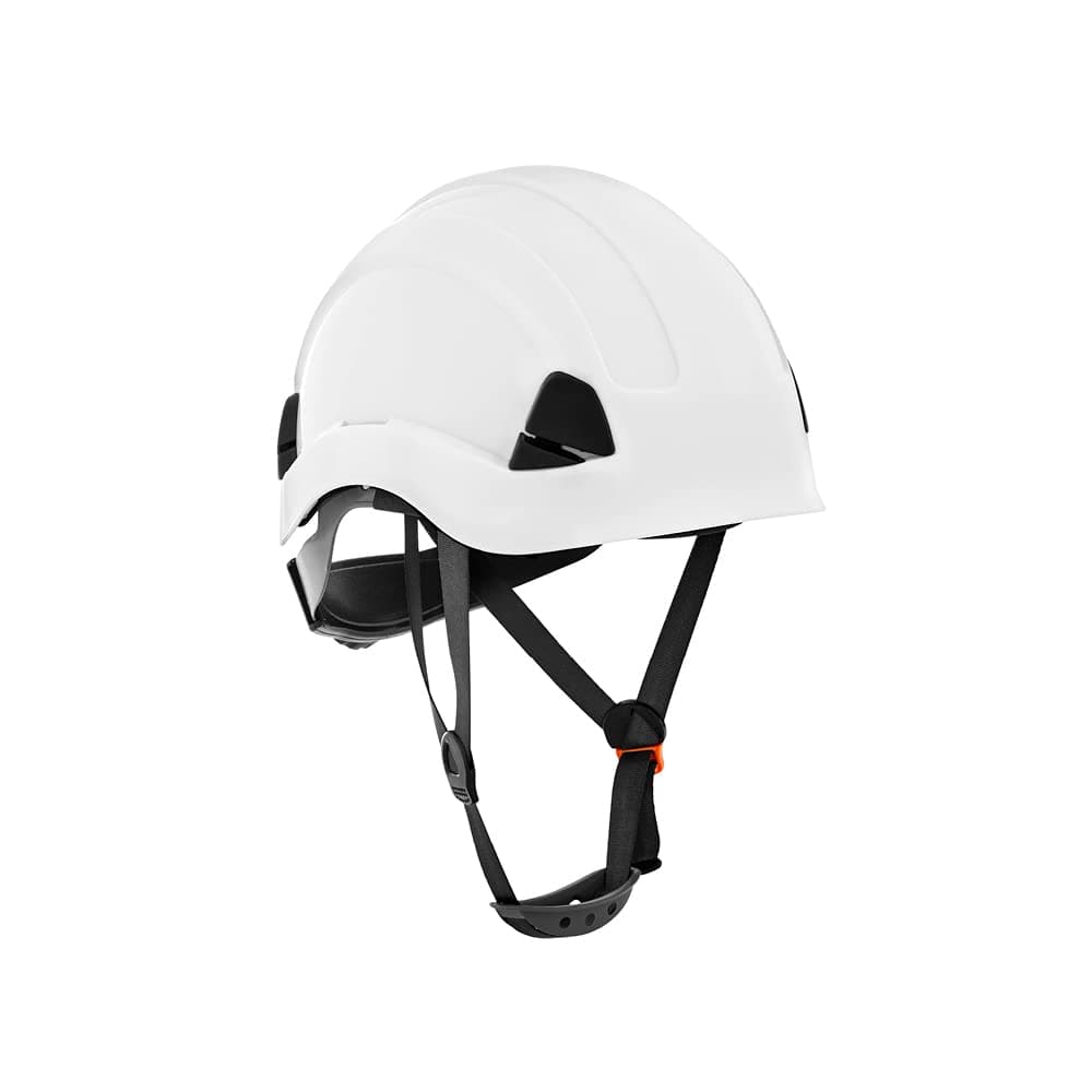 Jackson Safety CH-300 Casque de sécurité Industriel d'escalade Conforme à la Norme en 397, Non ventilé, Suspension de 6 pt, Blanc, 20900