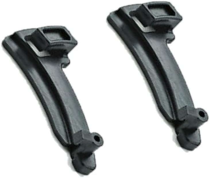 Apex Tool Supply 731-04869A Chute Flange Keepers Replacement Part for MTD 731-04869A Craftsman Troy Bilt Snow Blowers 2 Pack Black