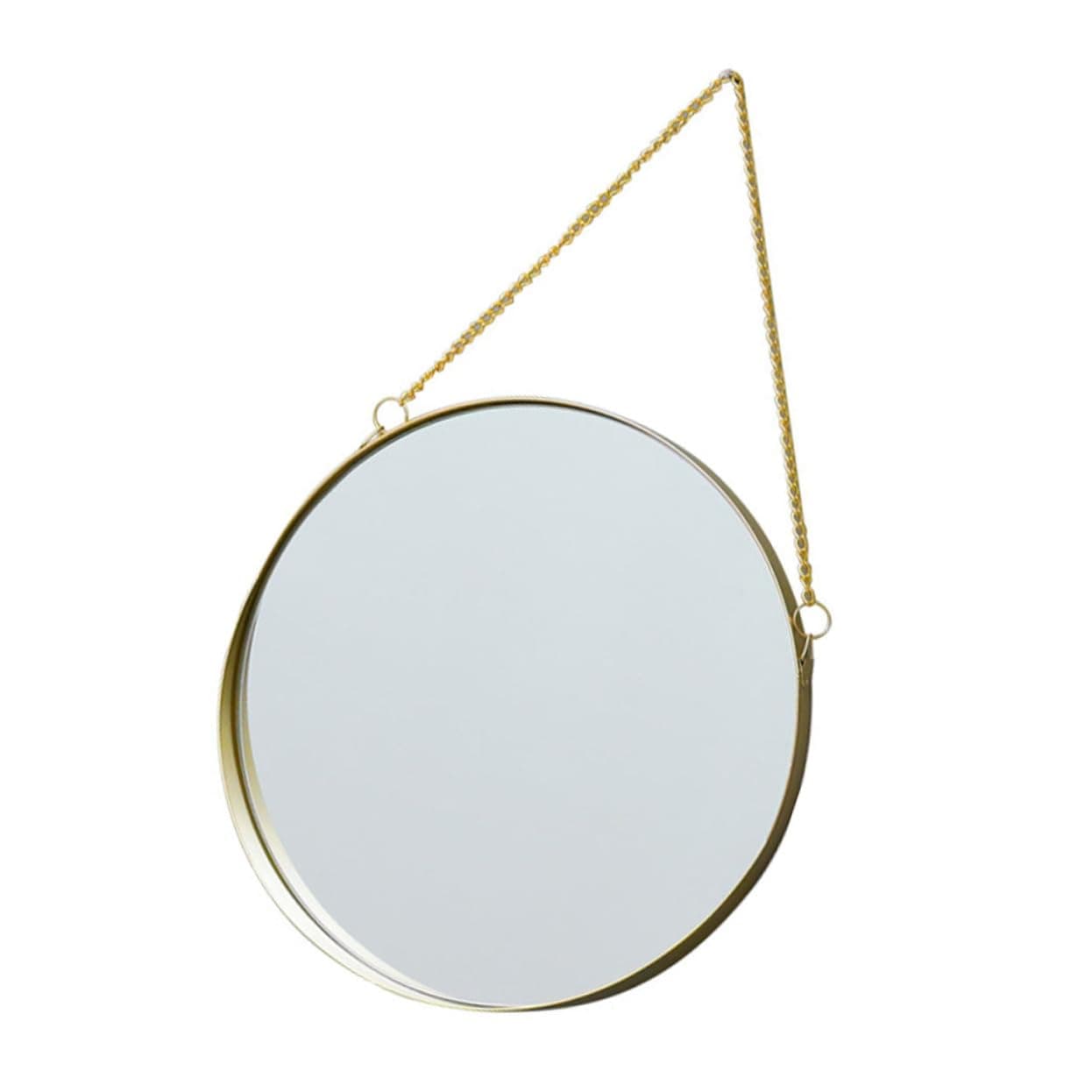 COSMEVIVI Modern Wall Mirror Lights Round Wall Mirror Decor Home Decor Adornment