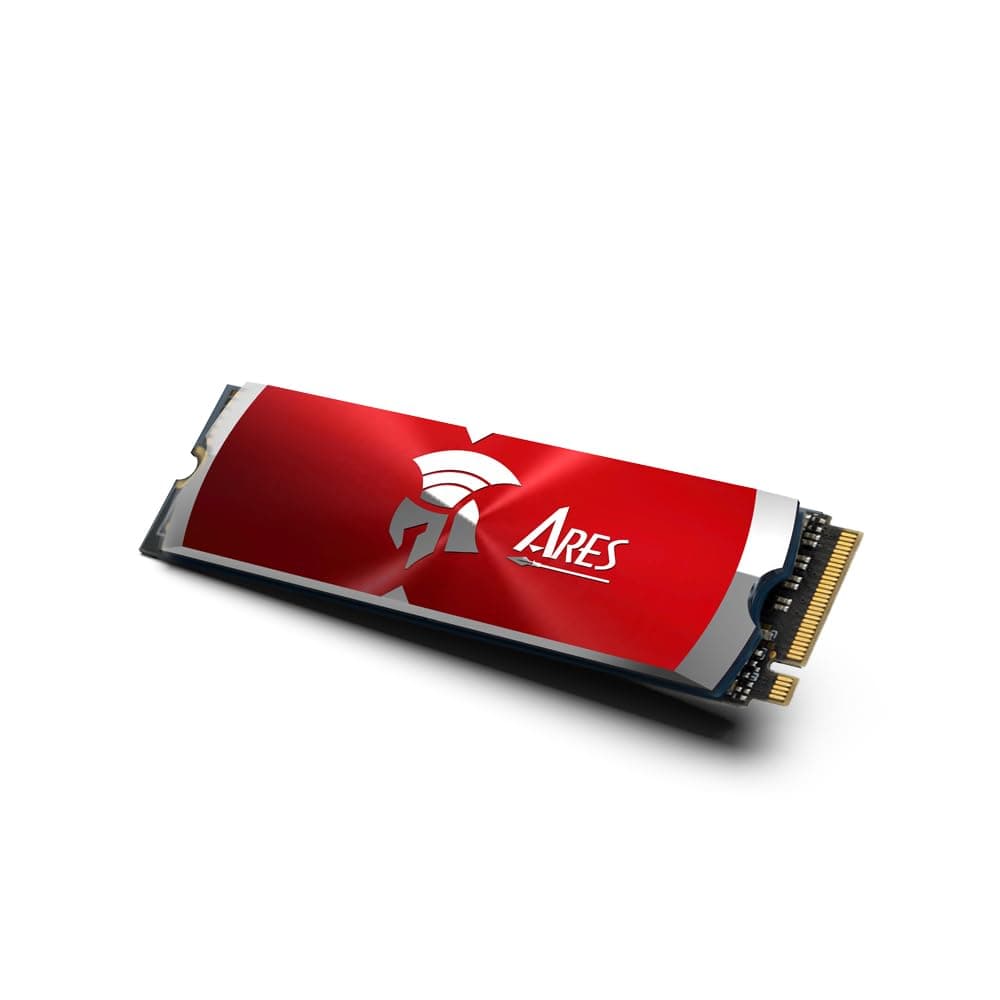 DATO ARES Dark Sword 1TB M.2 2280 PCIe Gen4x4 SSD w/Heatsink, Internal Solid State Drive for Gaming and Creators (Up to 7200/6850 MB/s)-Red