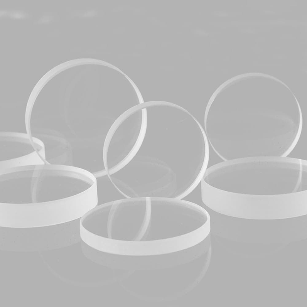 Startnow 10Pcs/Lot Fiber Laser Protective Lens D28xT4 24.9x1.5 30x5 37x7 50x2 1064nm Optical Fiber Lens for Raytools Precitec Cutting Head (18x2(10PCS))