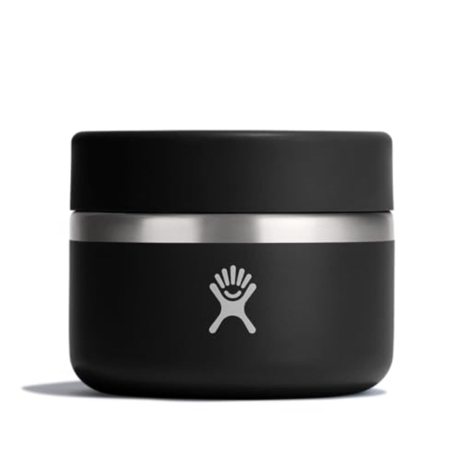 Hydro Flask 12 Oz Stainless Steel Insulated Food Jar, Leakproof and Dishwasher Safe, BPA-Free, Black
