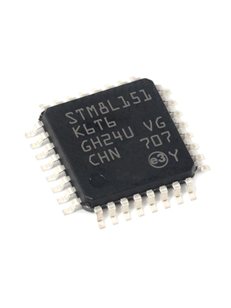 5pieces Stm8l151 Stm8 Mcu 8-bit Stm8l Cisc 32kb Flash 2.5v/3.3v 32-pin Lqfp Stm8l151k6t6