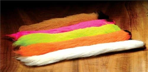 Hareline Calf Tail White