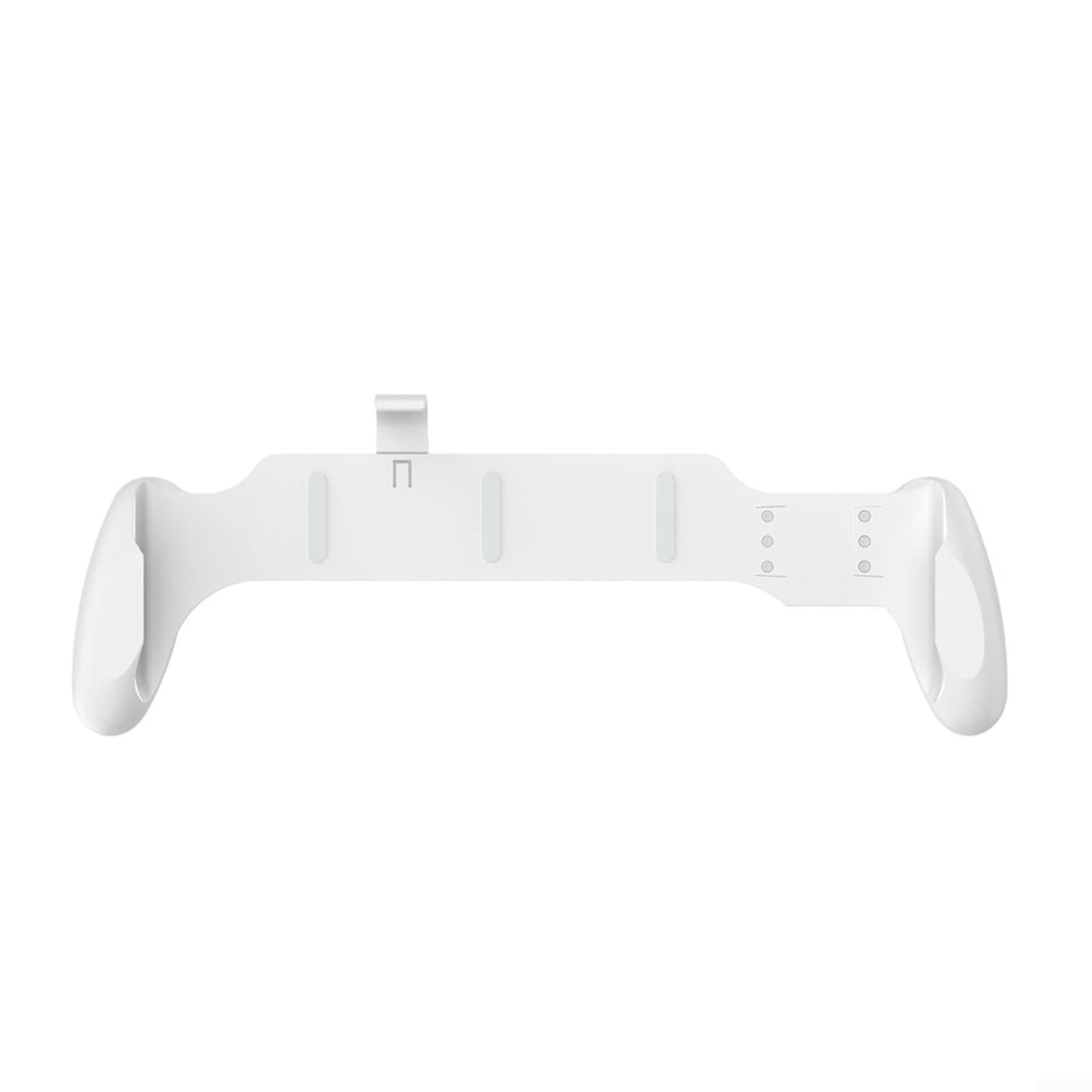 Sileduove Hand Grips Handle Case for Switch 2, Ergonomic ABS Protective Shell with Exact Fit, White Cover for Nintendo Console Gaming Accessory Kit(White)