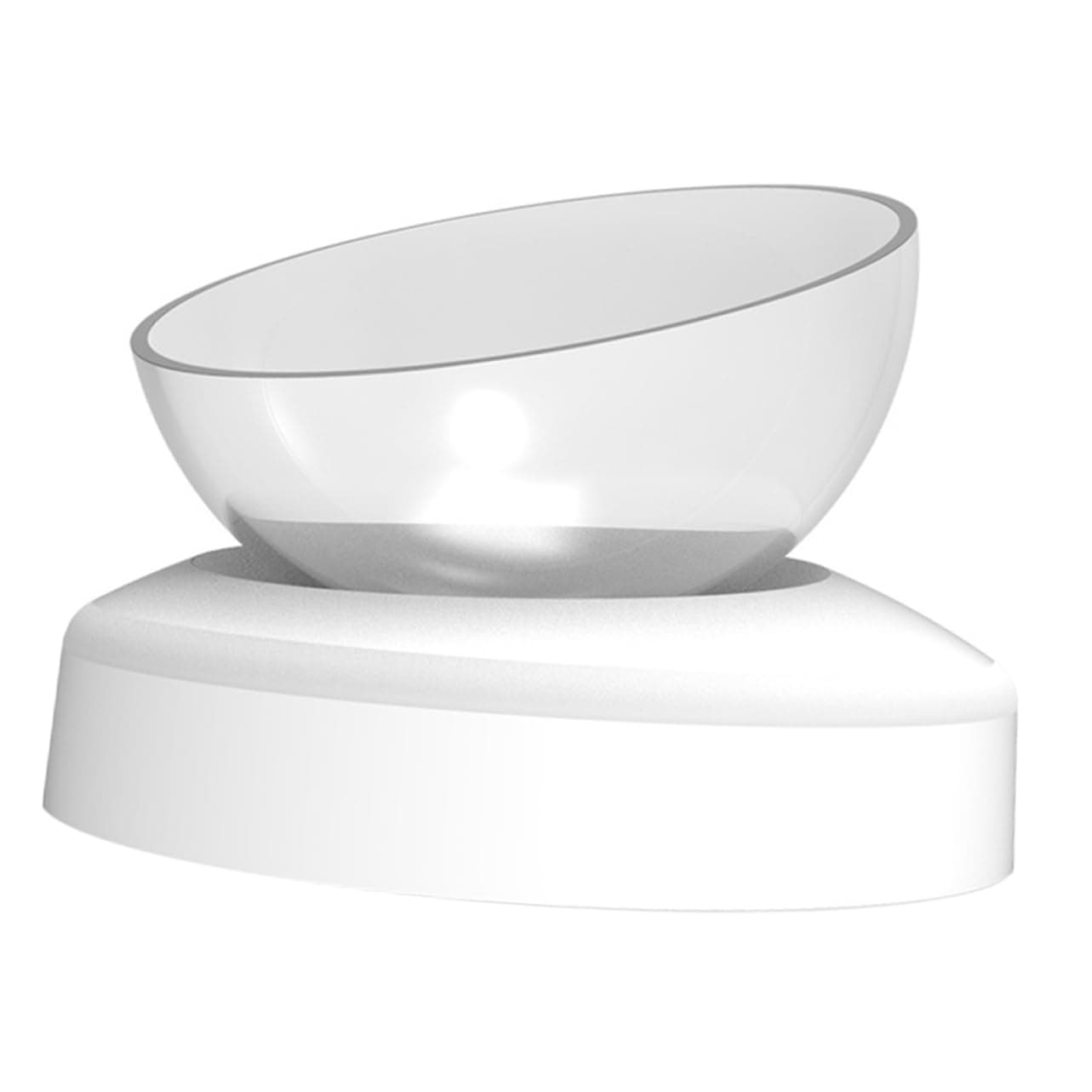 MINAOLULUS 1pc Pet Feeding Bowl for Cats and Dogs Elevated Design Base for Stability Easy to Versatile Pet Feeder for Food and Water Supplies