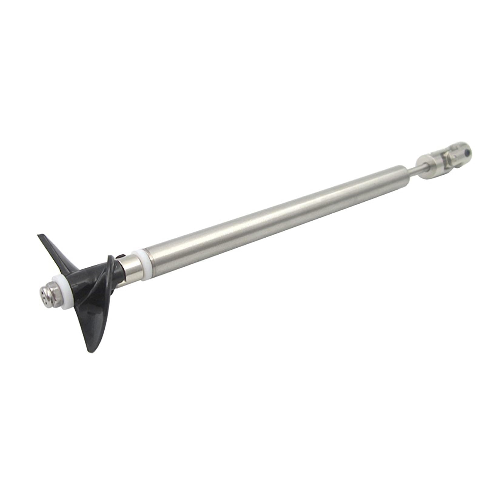 RC Boat 3mm Shaft Assembly 304 Stainless Steel Drive Shaft with Nylon Two-Blade Semi-Submerged Propeller(2.30mm Universal Joint,10CM/05CM)