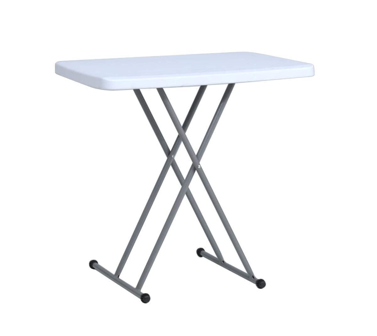 TentandTable Computer Desk, Small, Portable Side Table for Home Office, Work, Bedroom, or Vanity Station, Foldable and Adjustable Height Desk 19"-28.25", Holds TV Trays, Laptop, Outdoor/Indoor Use