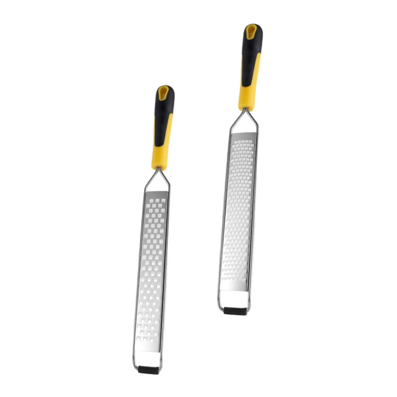 HOLIDYOYO 2pcs Fruit Grater Cheese Grater Long Handle Slicer Shredder Non-slip Grip for Cheese Carrot
