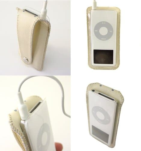 Bird Electron Pull Up Case for iPod Nano 1G/2G CNN Beige 13190