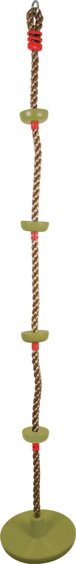 Small Foot 11878 2-in-1, Combination of a disc Swing and Climbing Rope, for Ages 3+ Years Toys