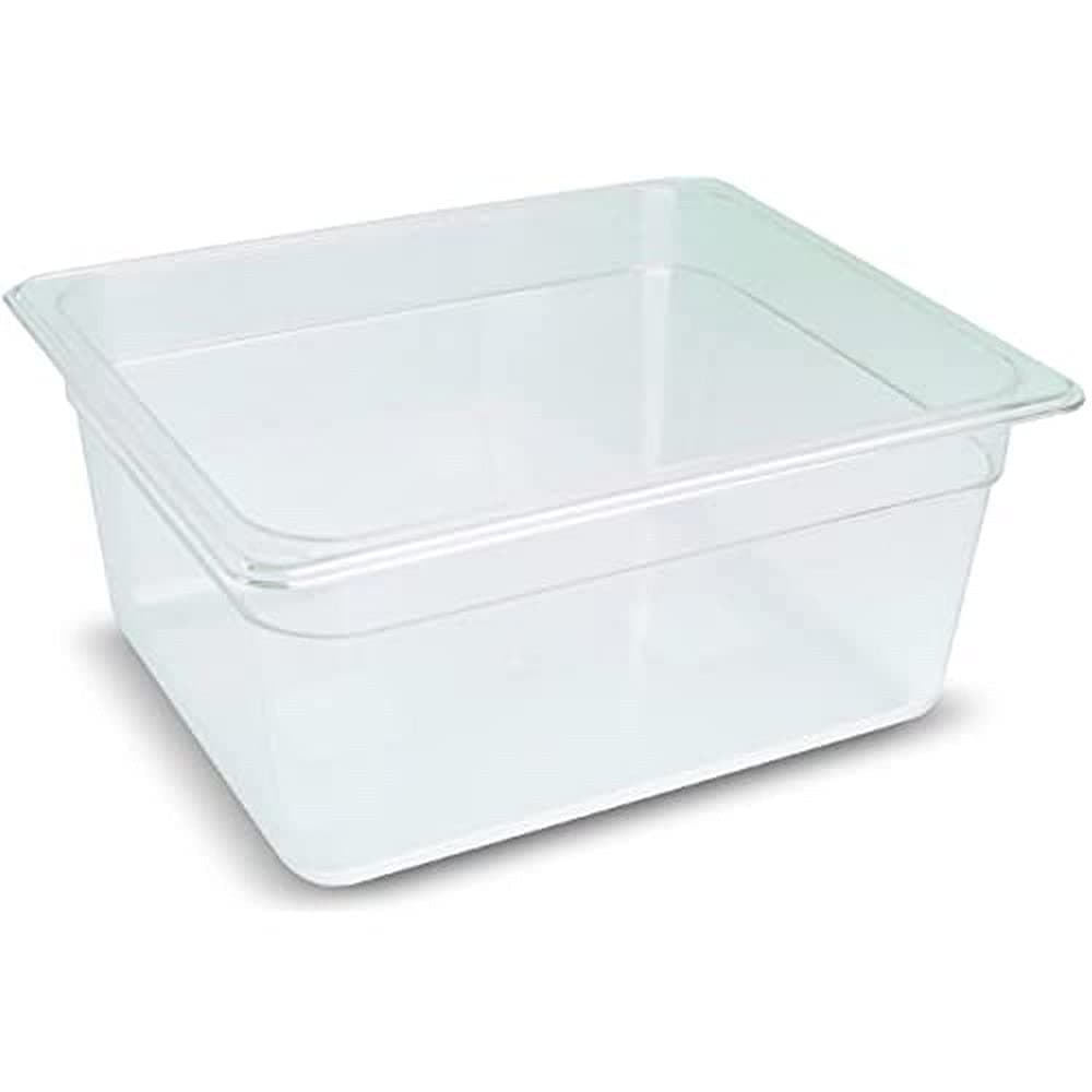 LACOR Polycarbonate GN 1/2 Container, 265 x 325 x 100 mm, White