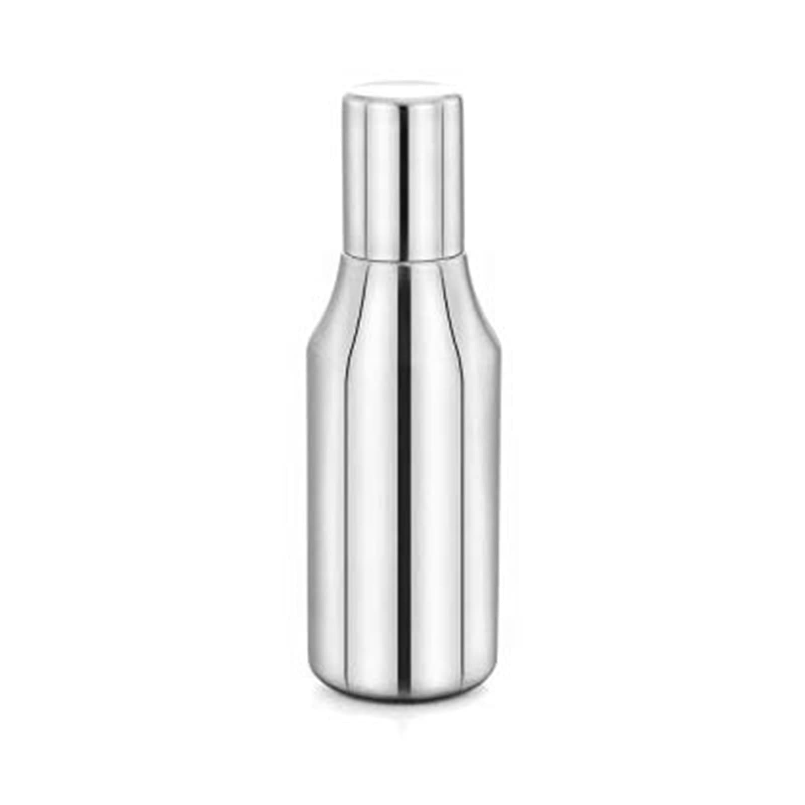 Maxima Stainless Steel Nozzle Oil Dispenser Pot with Stainless Steel Lid - 500 ml