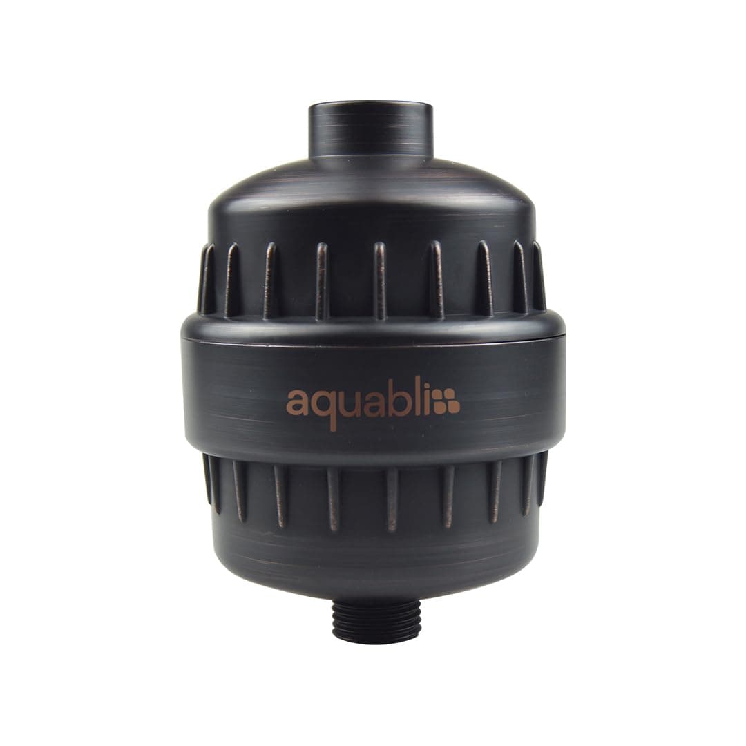 AquaBliss High Output Revitalizing Shower Filter - Reduces Dry Itchy Skin, Dandruff, Eczema, and Dramatically Improves The Condition of Your Skin, Hair and Nails - Oil Rubbed Bronze (SF100-ORB)