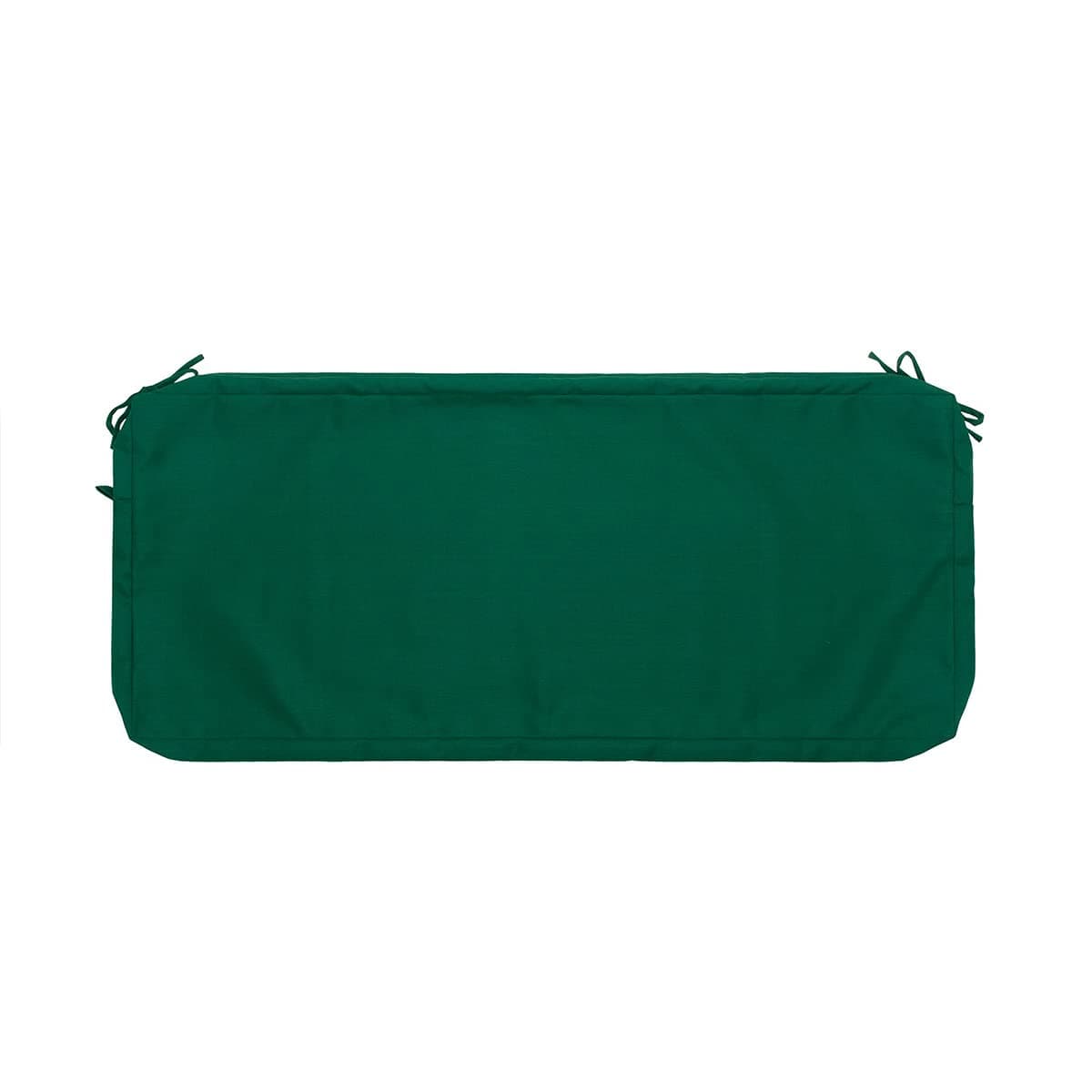 Outdoor Bench Cushion Cover 45 x18 x 3 inch,Water Resistant Cover with Zipper&Ties,Fade-Resistant Slipcover,Patio Porch Swing Cushion Cover Replacement Only,No Insert(Blackish Green)