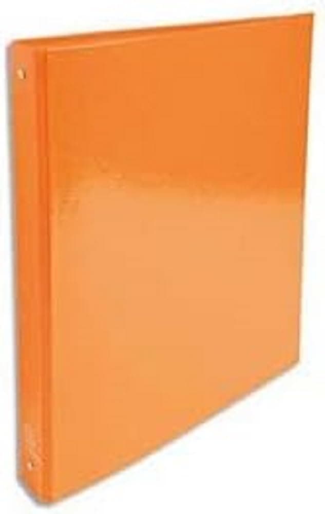 Exacompta Iderama Ring Binder, A4, 4 Ring, 40mm Spine - Orange