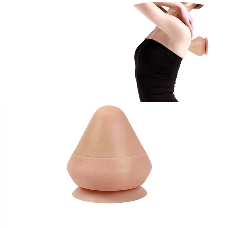 Adsorption Type Fascia Ball Massage Ball Fitness Meridians Plantar Back Waist Shoulder Neck Silica Gel Adsorption Muscle (pink)