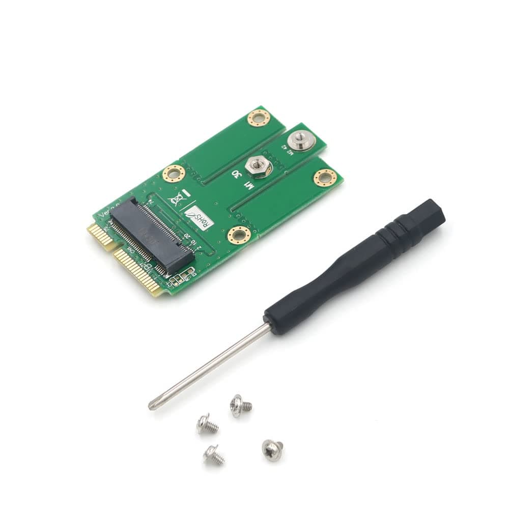 USB to Mpcie M.2 NGFF Key B to Mini PCI-E Adapter w/SIM Card for CDMA GPS LTE
