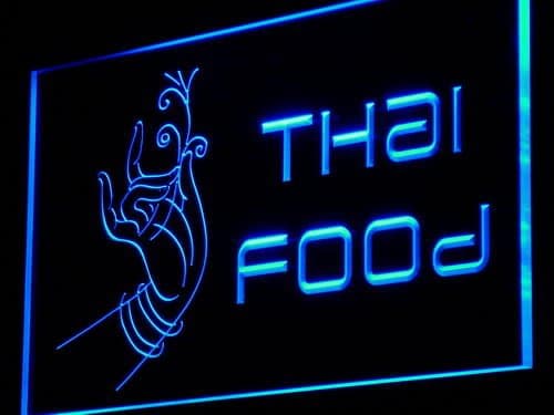 ADVPRO i977-b Thai Food Thailand Restaurant Cafe NR Light Sign