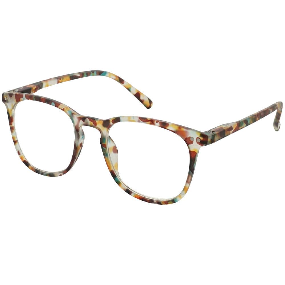 JiSoo Reading Glasses Women 2.0 Stylish Designer Readers 2.0, Womens Reading Glasses 2.0+ with Spring Hinge, Multicolor
