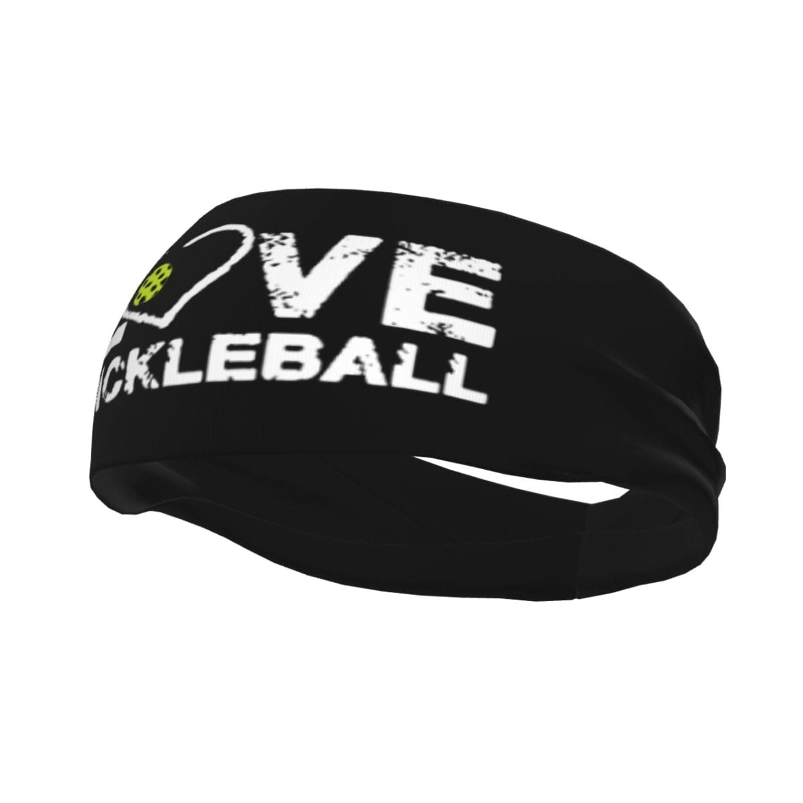 Love Pickleball Head Band Men Women Elastic Moisture Wicking Sweat Sports Headbands for Workout Running Yoga