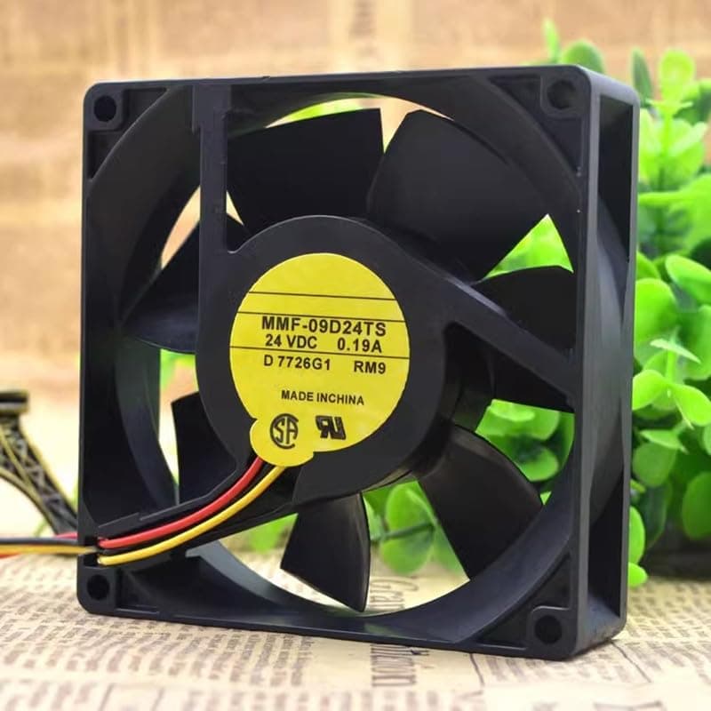 90x90x25mm MMF-09D24TS RM9 24V 0.19A 3Wire 9cm Square 90mm axial Fan dc Cooling Fan