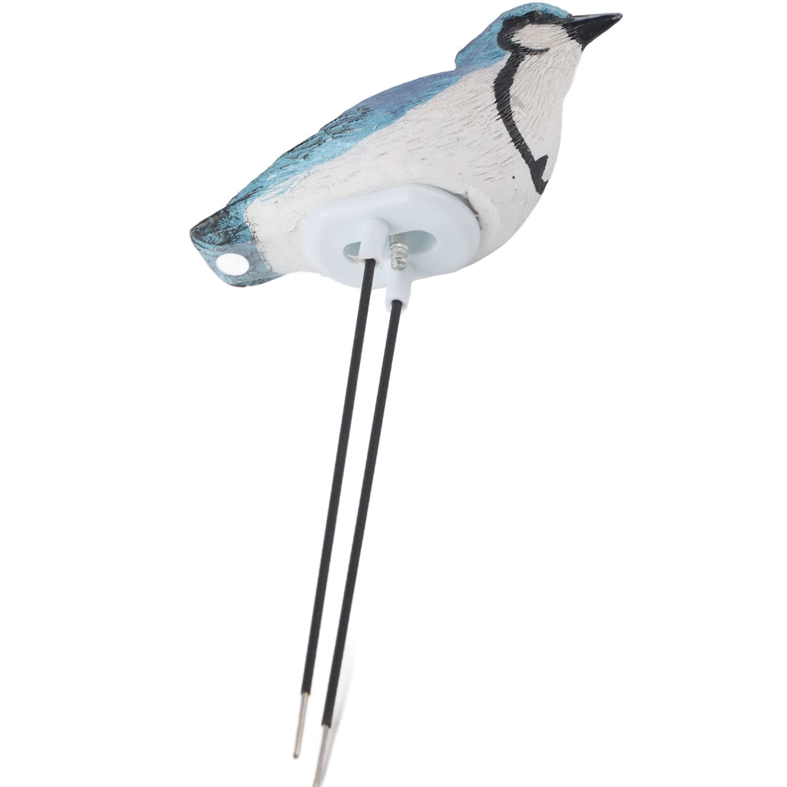 Xiuganpo Soil Moisture Sensor Meter Cute Bird Design for Indoor and Outdoor Plants, Durable Moisture Sensor Hygrometer with Automatic Optical (Blue)