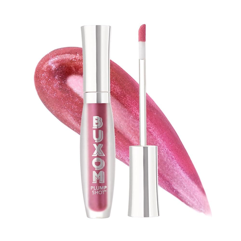 BUXOM Plump Shot Peptide Lip Serum, Dreamy Dolly, 0.14 oz