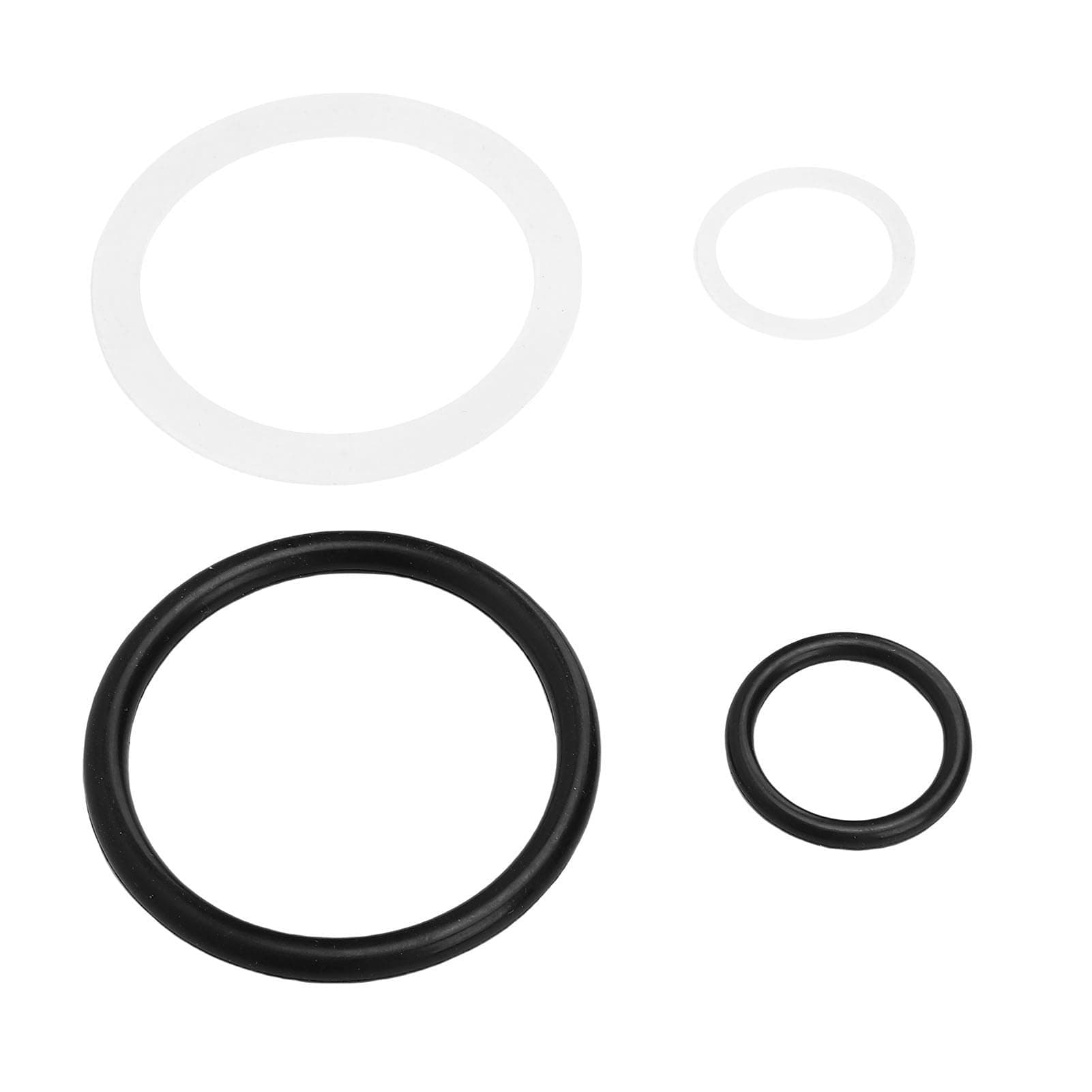 WALFRONT 14552 Seal Packing Kit for 746 Hydraulic Punch Driver, Silicone Seals Replacement with Heatproof Sealing, 4-Piece Set for Leak Prevention and Equipment Maintenance