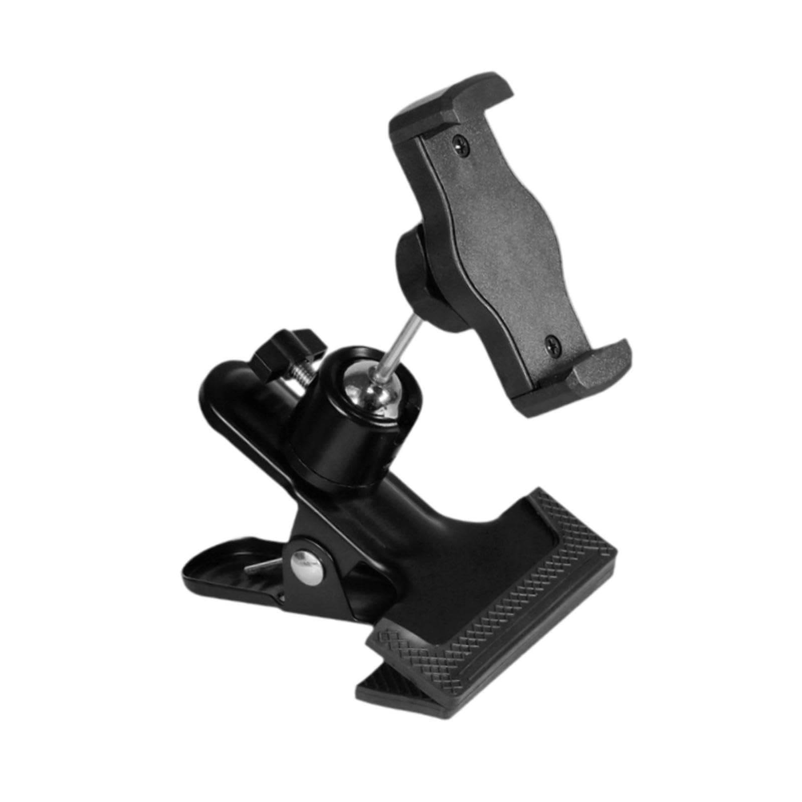 BaotyJie Guitar Head Clip Cell Phone Holder Phone Rack Desktop Clamp Mount Phone Stand Support for Table Headboard Easel Music Stand, Style A