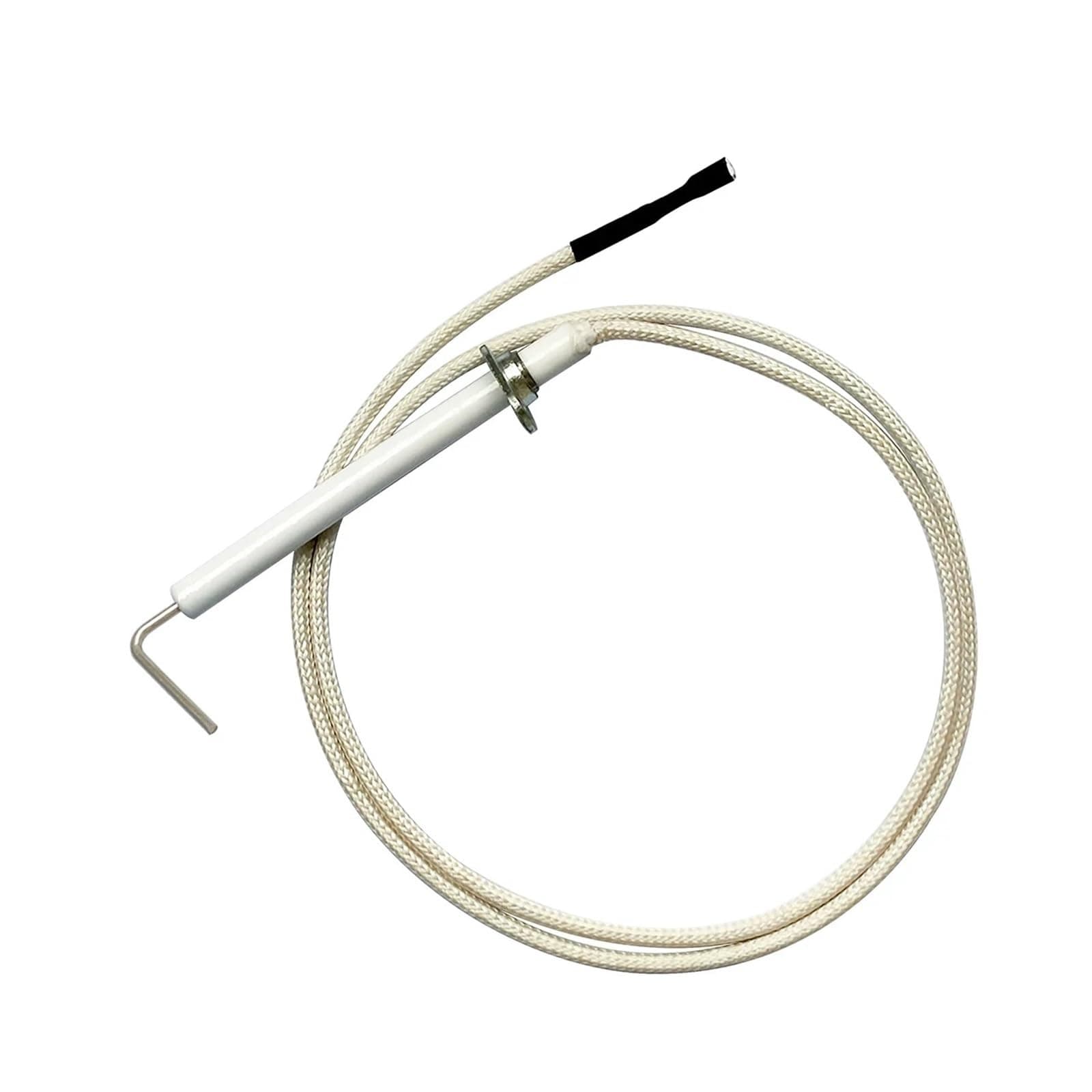 Ceramic Igniter Electrode Ignition Spark Plug Wire Used Push Button Piezo for Gas Grill/Fire Pit/Fireplace