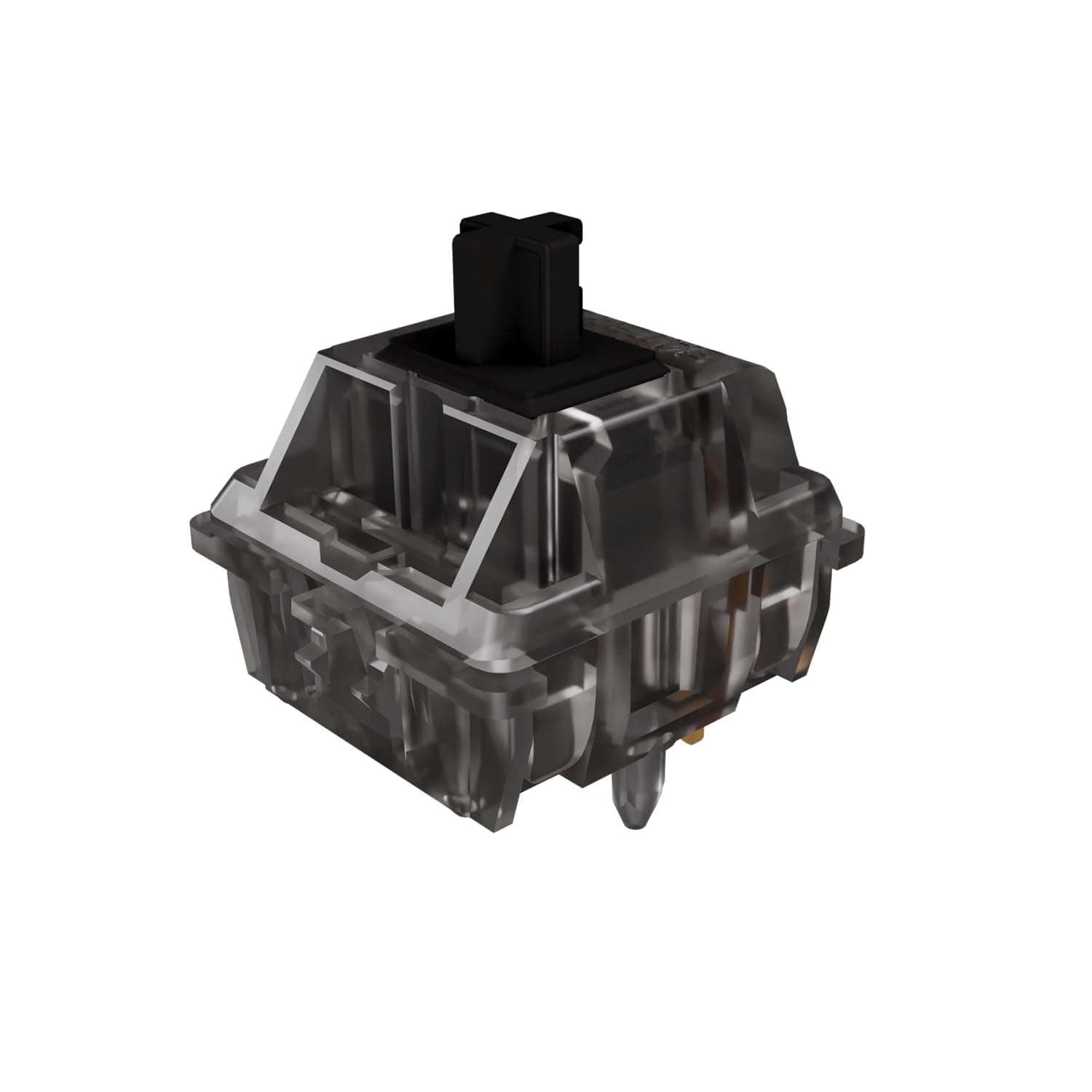 Gateron Black Ink v2 Switches 5pin RGB Linear Switch for DIY Mechanical Keyboards (108PCS, Black Ink)