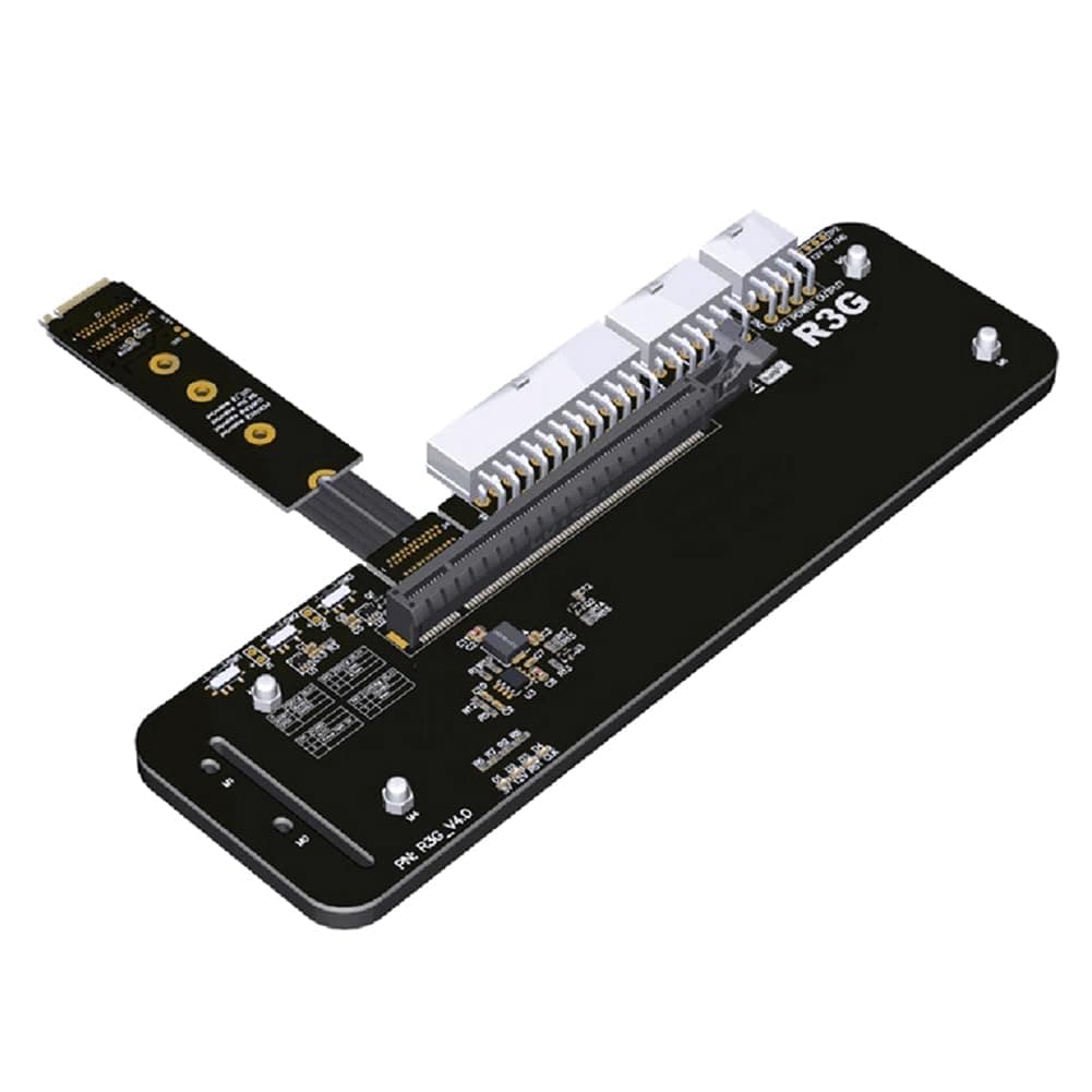 Mdhpklaur R43SG M.2 Nvme PCIe4.0X4 Graphics Card External Docking Station Replacement Accessories Fit for NUC/ITX / / Laptop 50cm