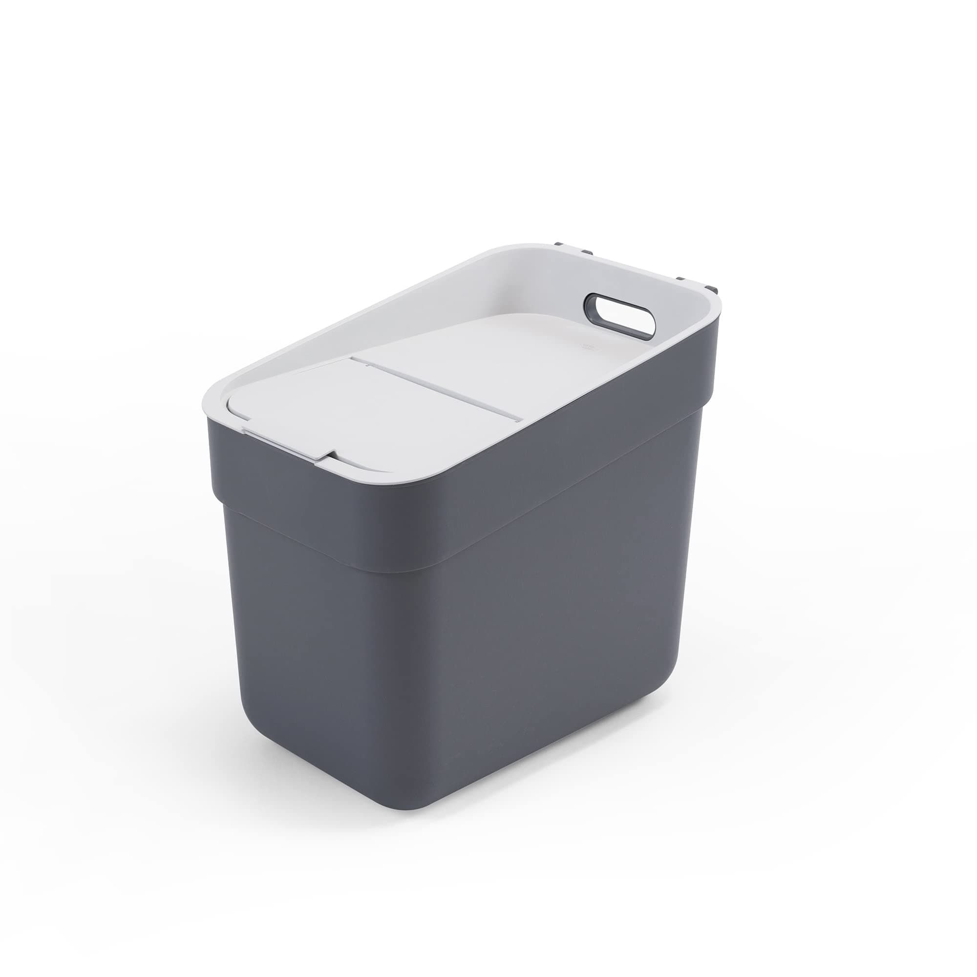 Curver Ready to Collect 20L Recycling Lift Top Bin Dark Grey