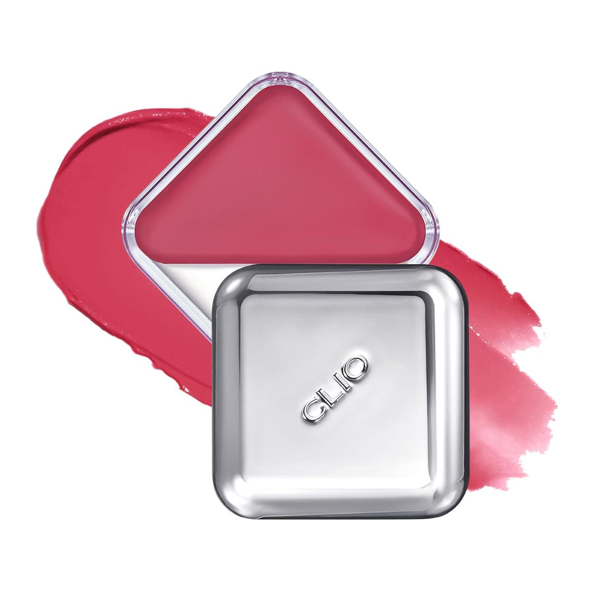 CLIO Essential Lip & Cheek Tap, Easy to Use, Glides on Effortlessly, Non-Greasy, Travel-Sized Creamy & Blendable Color For Lips & Cheeks (05 CHERRY SHOWER, One Size) (04 FROM BERRY)