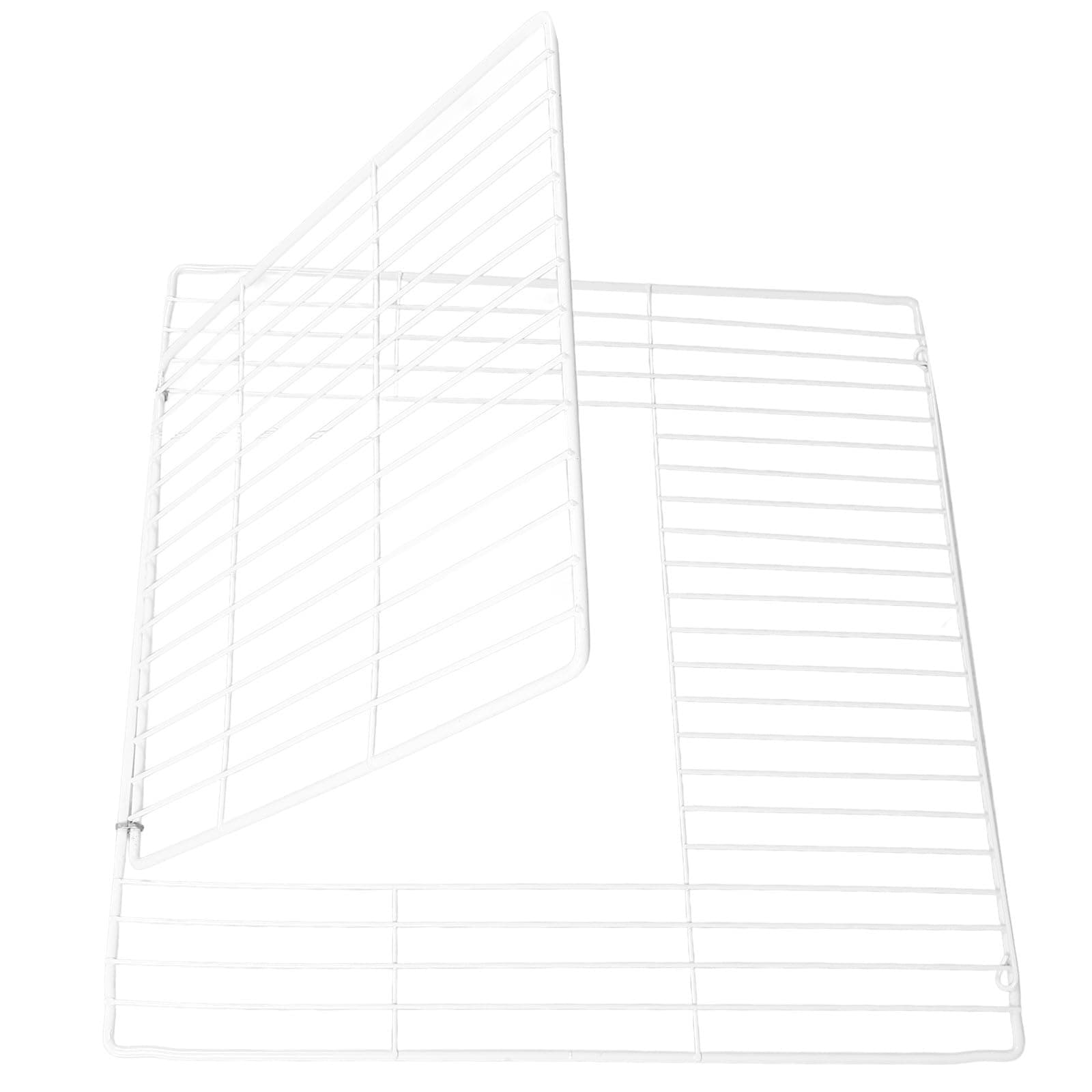 STAHAD DIY Dog Playpen Fencing Door Iron Wire Mesh Panel for Indoor Outdoor Pet Enclosure