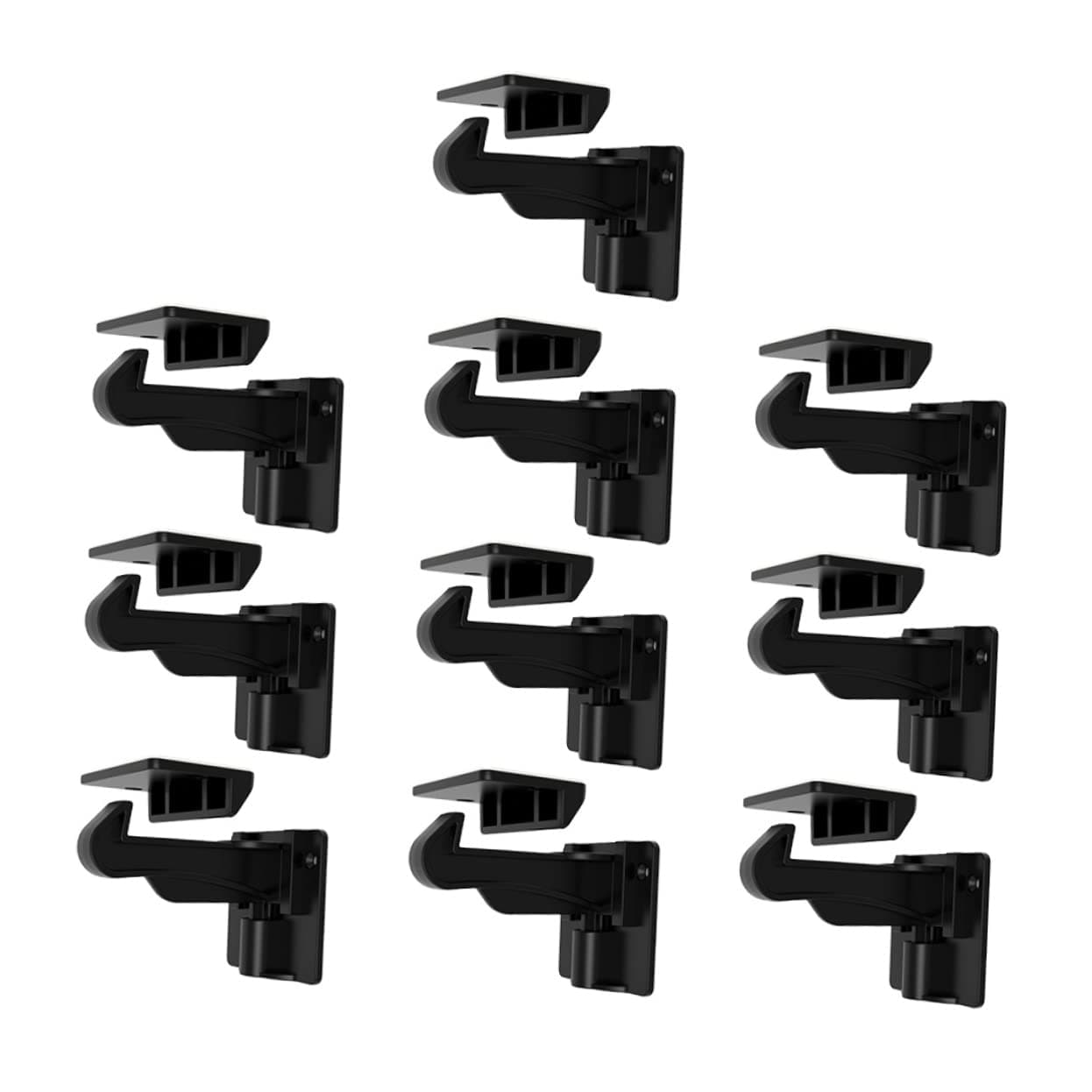 QUMIIRITY Child Safety Drawer Locks Invisible Abs Latches, 10pcs for Drawers, Baby Proofing