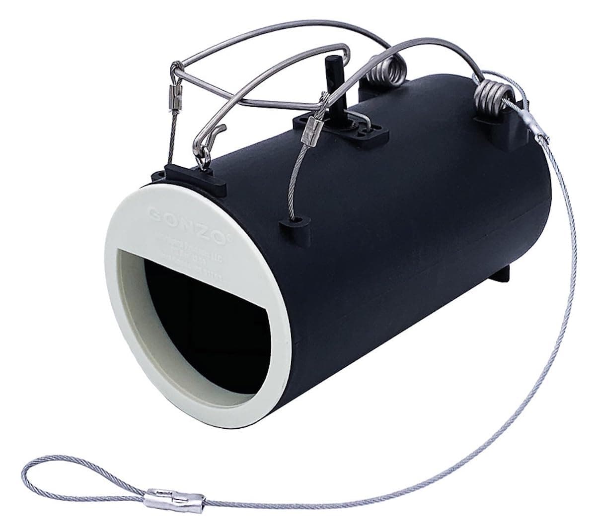 Gonzo PRO 5029 Dead-End Mole & Gopher Trap - Pro Version with Braided Stainless Steel Leash