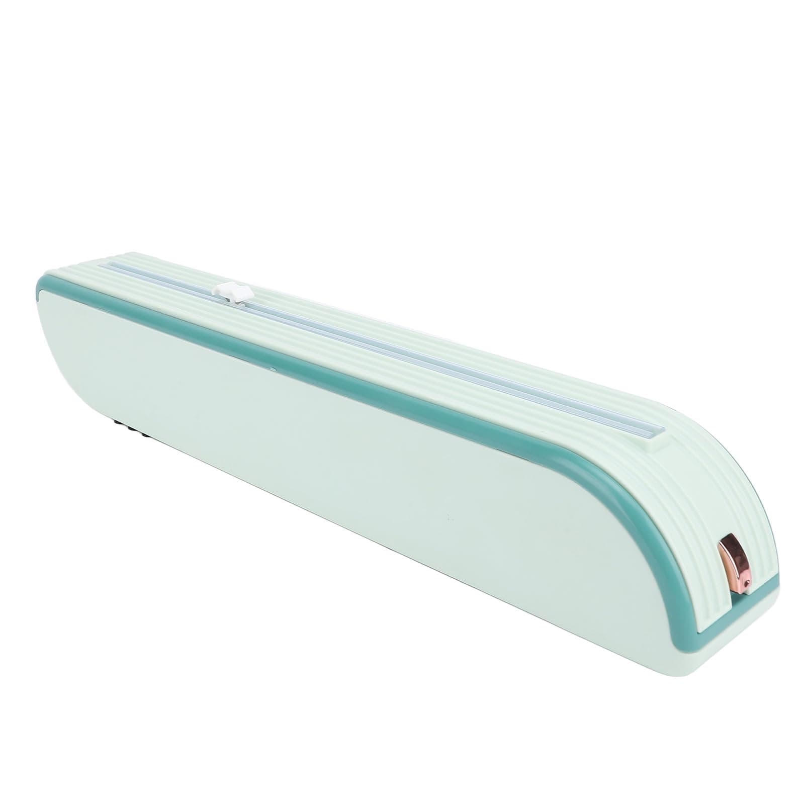 Cling Film Cutter with Suction Cups Magnetic Bidirectional Sliding Plastic Wrap Dispenser Cutter for Tin Aluminum Foil Baking Paper Wax Paper