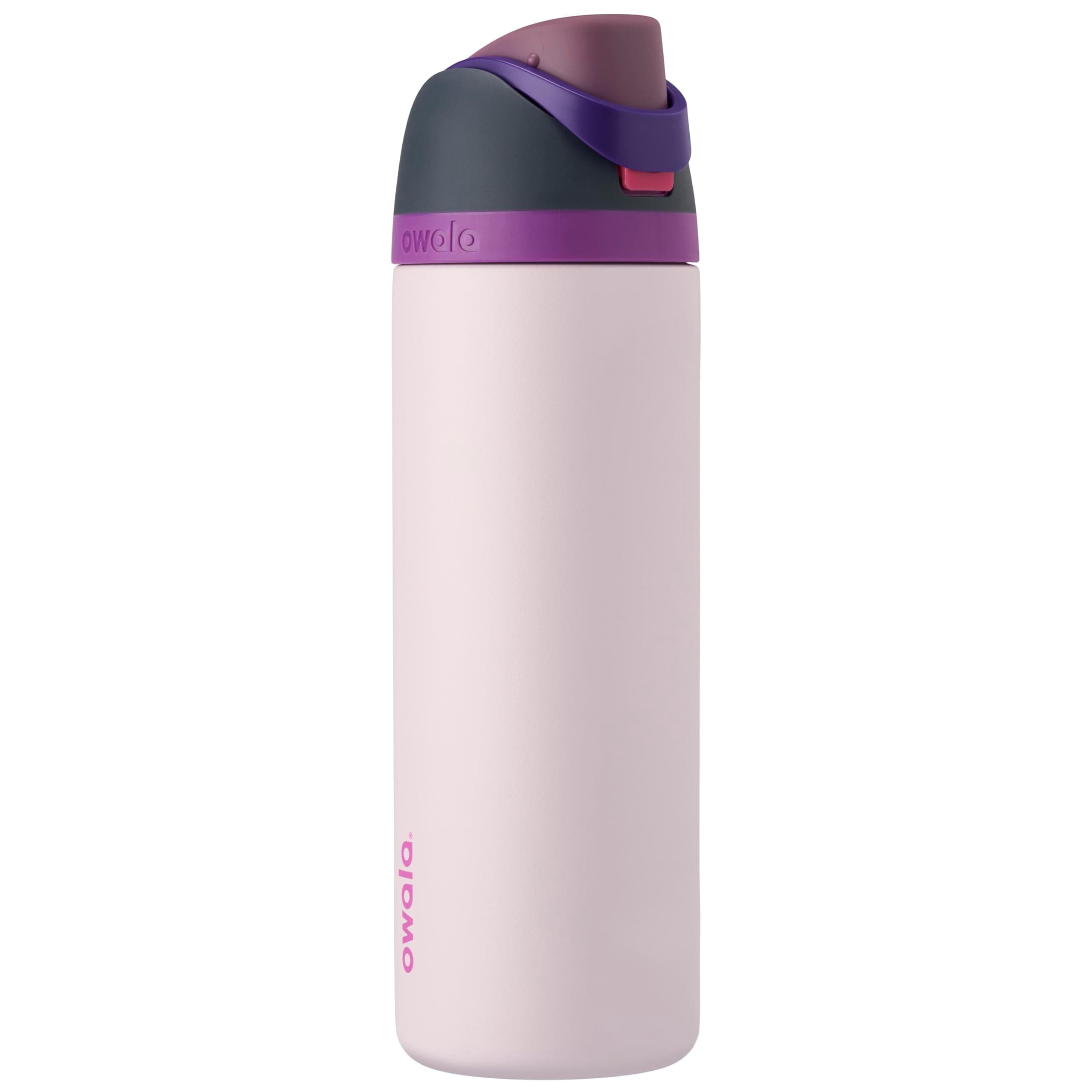 Owala FreeSip Insulated Stainless Steel Water Bottle, 710ml, Dreamy Field