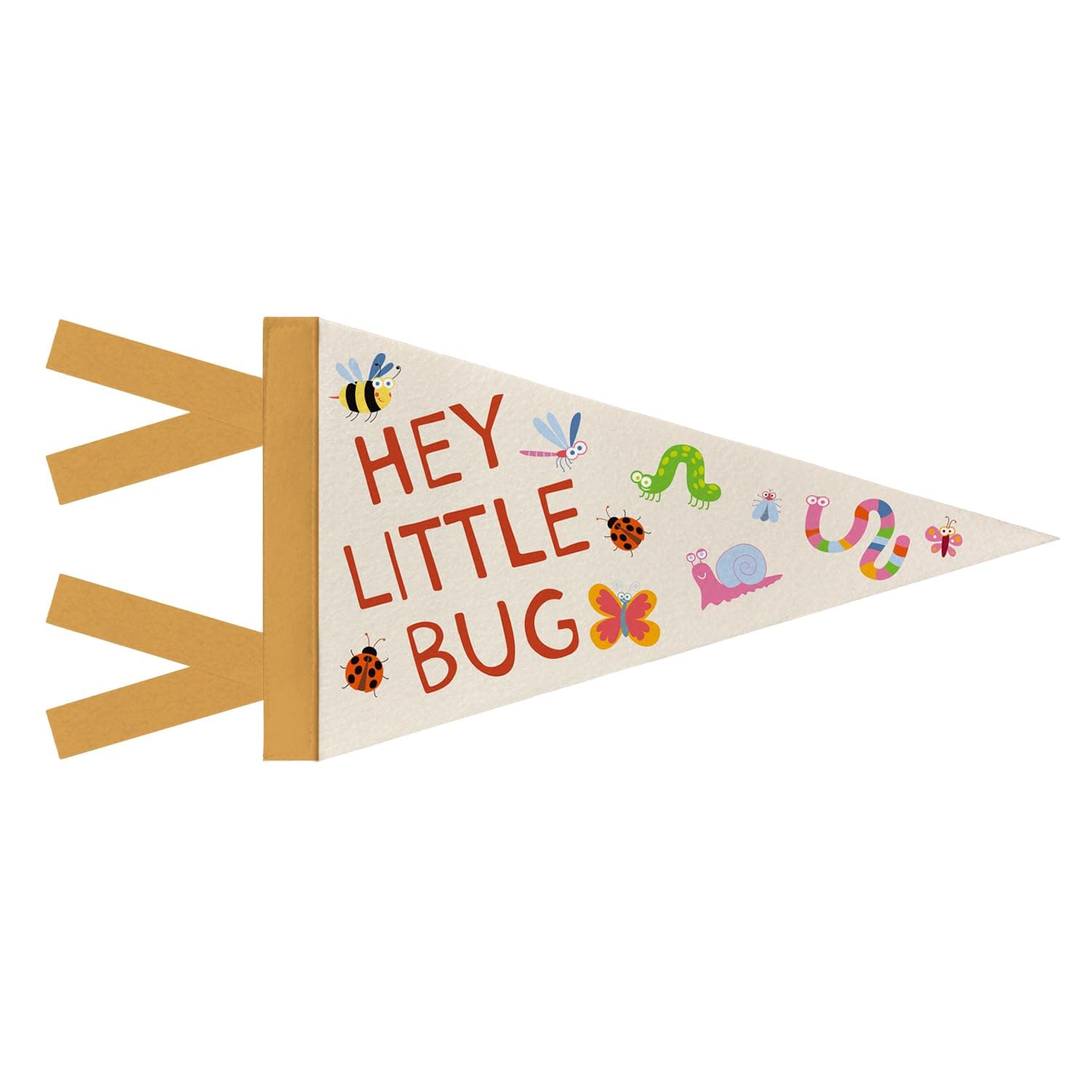 WXHUM Ladybug Pennant Banner Flags Kids Nursery Toddler Playroom Wall Decor