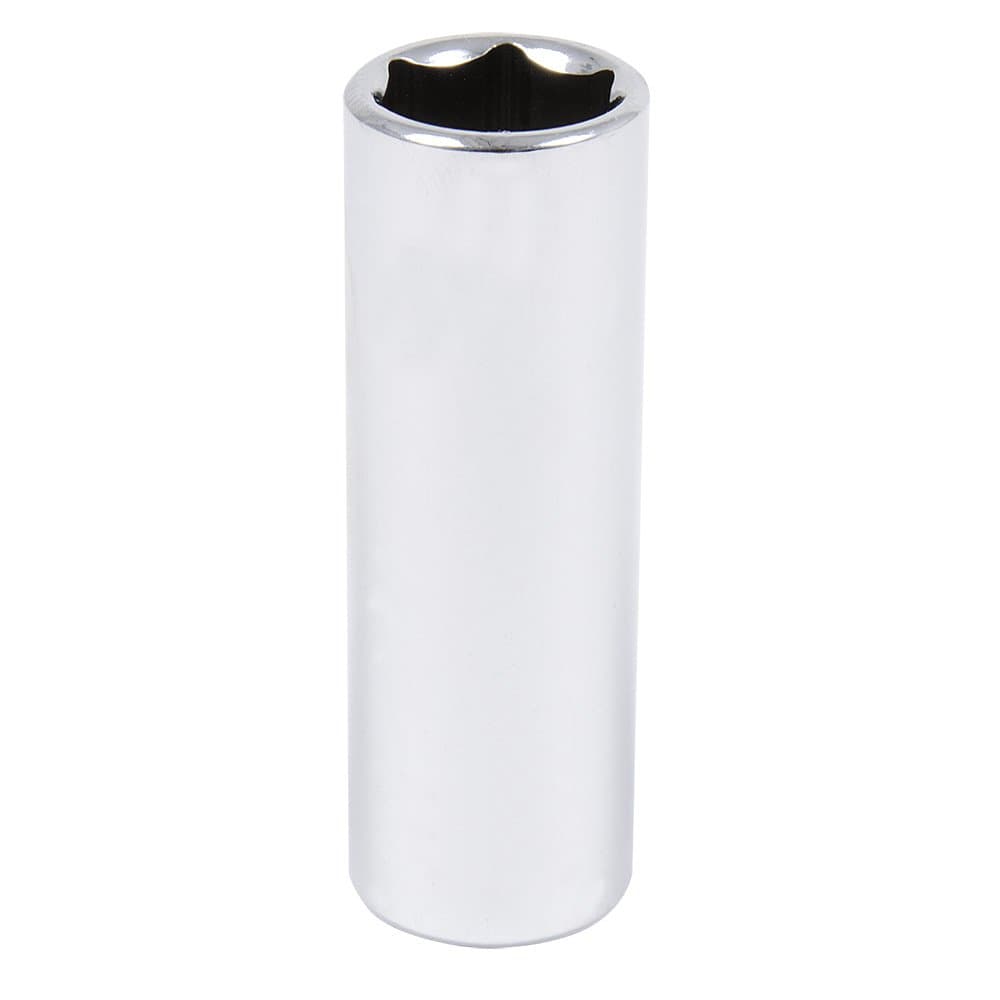 ITC 3/8-Inch Drive, 19mm, Deep, 6 Point, Metric Chrome Socket, 25369