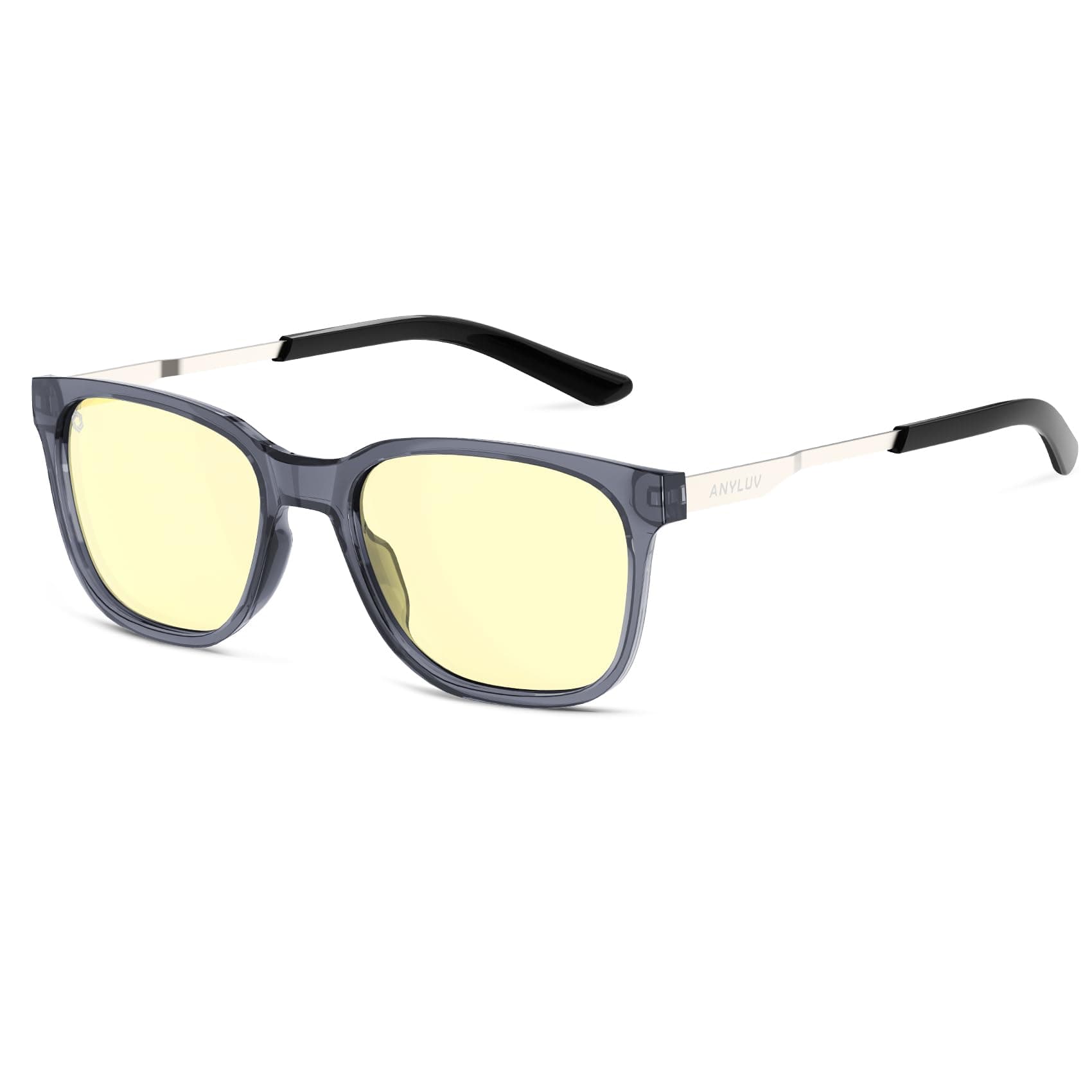 ANYLUV Blue Light Glasses for Men, Lightweight Computer Gaming